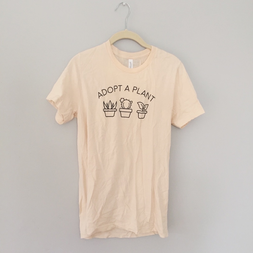 ✨ 3 for $10 moving sale! • adopt a plant t-shirt